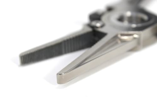 danco Premio Titanium Fishing Plier with Cobalt Cutters and Leather Sheath