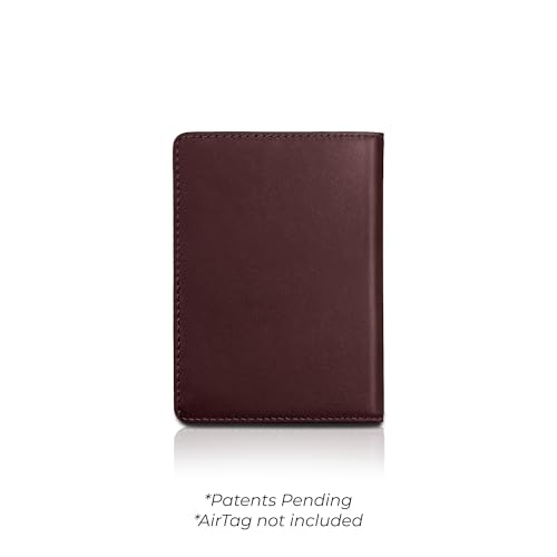 Passport Wallet with AirTag Holder