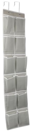 Over the Door 12 Pocket Hanging Shoe Organizer