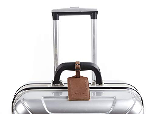 8 Pack Luggage Tags for Suitcases Airplane Travel Essentials (8 Count)