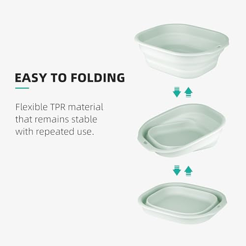 2 Pack Collapsible Wash Basin Set (2 Count)