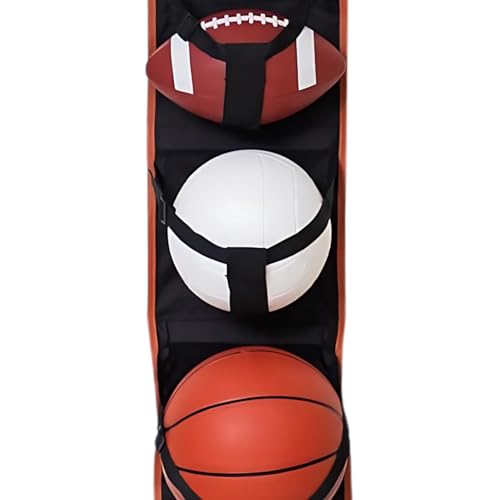 Vintage Hanging Sports Equipment Organizer