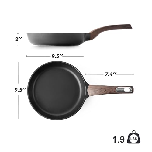 9.5Inch Nonstick Frying Pan Paella Pan
