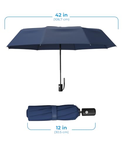 Windproof Compact Umbrellas for Rain