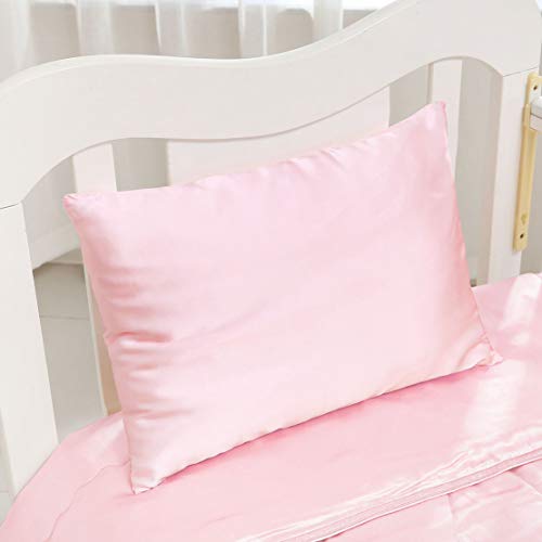 Natural Mulberry Silk Toddler Pillowcase for Hair and Skin (2.1164 Ounce)