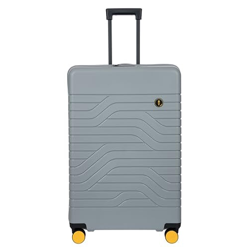 B Y Ulisse Checked Luggage with Spinner Wheels