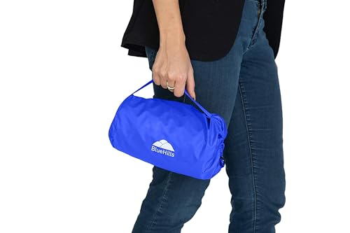 Ultra Compact Travel Blanket Pillow Soft Airplane