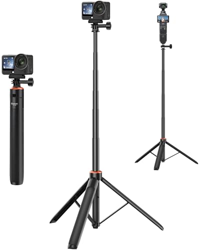 53" Osmo Action 6 Selfie Stick Tripod for DJI Osmo Nano