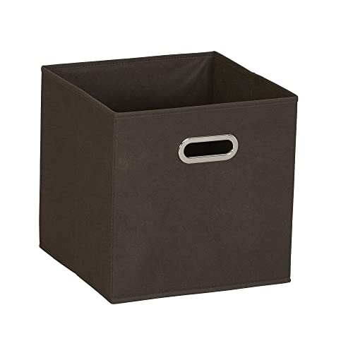 Fabric Storage Bins in Strong Poly‑Woven Fabric with Sturdy Chipboard Sides