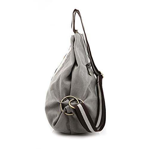 Women Canvas Backpack Daypack Casual Shoulder Bag
