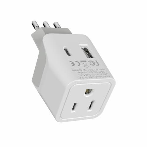 Italy Travel Plug Adapter