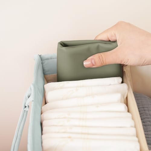 Faux Leather Waterproof Baby Changing Mat 2 Pack (2 Count)