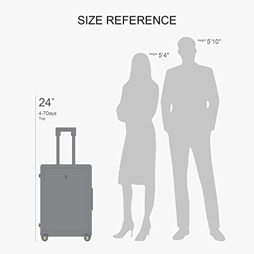 Large Suitcase with Wheels