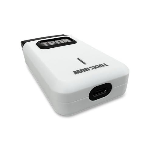 Mini Skull Single Shaver Compact Design that can fit in Your Pocket with a Turbo Charged Motor (100 Count)