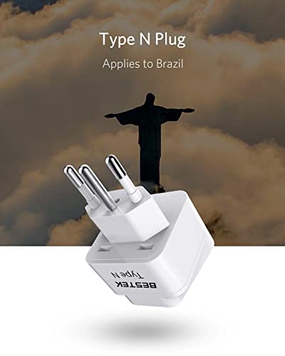 Brazil Travel Plug Adapter (3 Count)