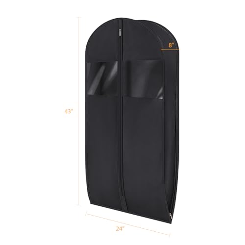 Compression Hanging and Space Saving Garment Bag