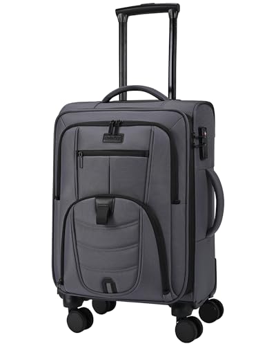 Carry On Luggage 22x14x9 Airline Approved with TSA Lock for Business Trip