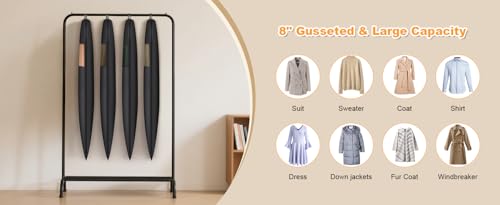 Compression Hanging and Space Saving Garment Bag