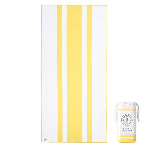 Laguna Beach Textile Co. Recycled Microfiber Quick Dry Beach Towel