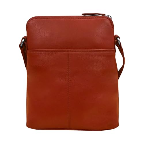 Genuine Leather Crossbody Bags for Women with Wallet Organizer