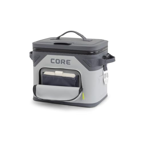 Magnetic Leak Proof 18 Can Soft Cooler with Waterproof Zipper