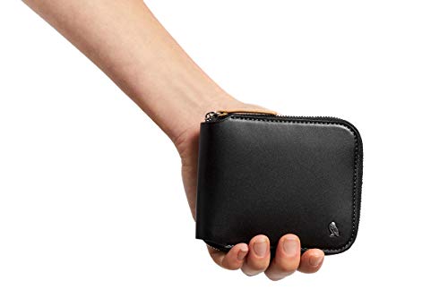 Zip Wallet Slim Leather Billfold (8 Count)