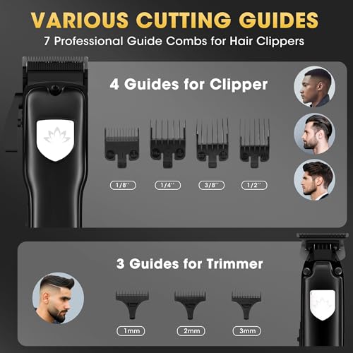 4 in 1 Hair Clippers for Men (4 Count)