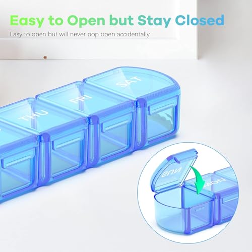 Extra Large Pill Organizer 3 Pack (21 Count)