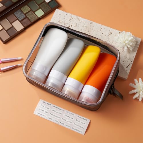 Travel Bottles for Toiletries (4 Count)