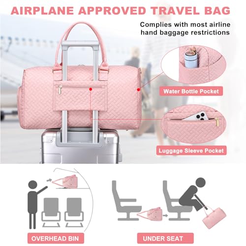 Women Weekender Travel Duffle Bag