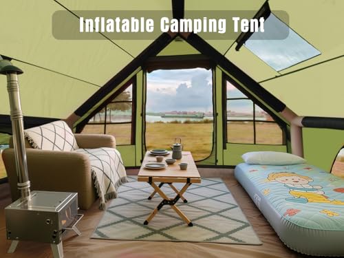 Inflatable Camping Tent with Hand Pump