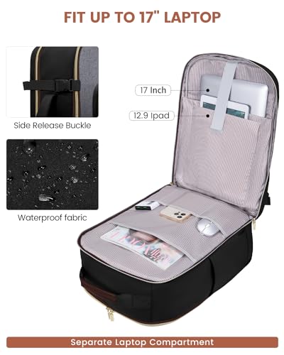 56L Travel Backpack for Women & Men