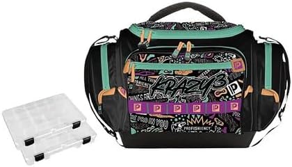 ProFISHiency Krazy 3 Tackle Bag, Tackle Box with Rip Stop Fabric with Easy Zipper Pulls