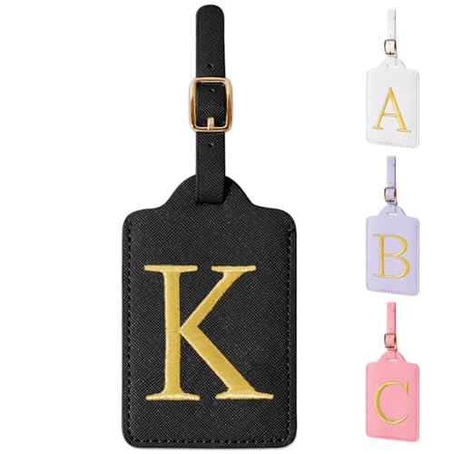 Personalized Initial Luggage Tags for Suitcase TSA Approved