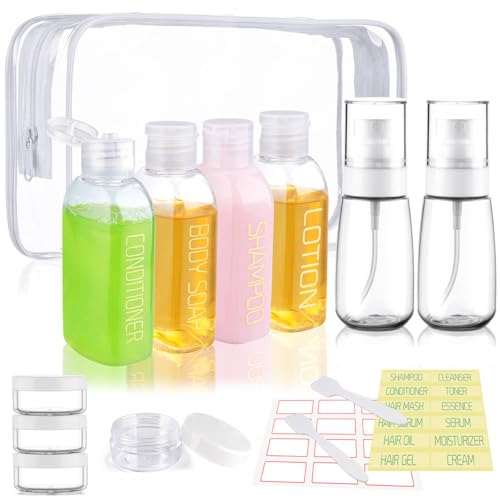 Travel Size Bottles for Toiletries 11PCS TSA Approved (11 Count)