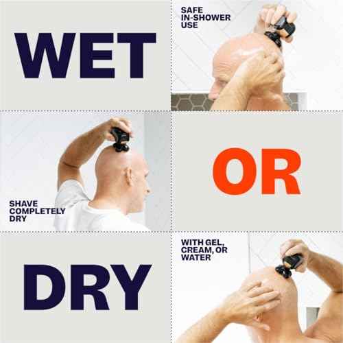 Electric Head & Body Hair Shaver