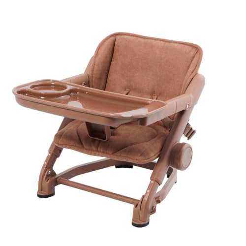 Feed Me 3-in-1 Travel High Chair Booster Seat - Toffee Brown