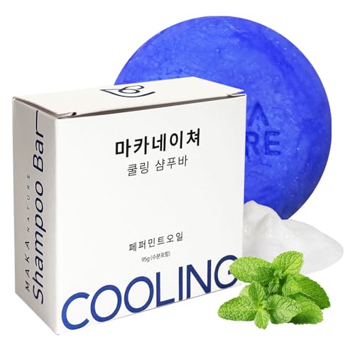 Maka Nature Cooling Shampoo Bar for All Hair Types (2.82 Ounce)