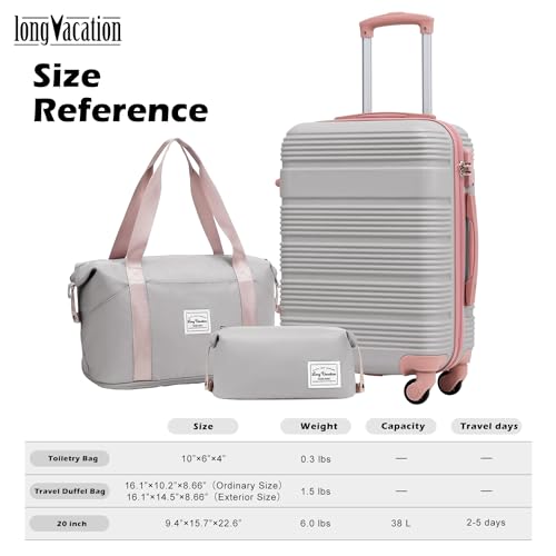 Luggage Sets with Spinner Wheels (3 Count)