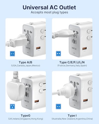 Universal Travel Adapter 70W GaN