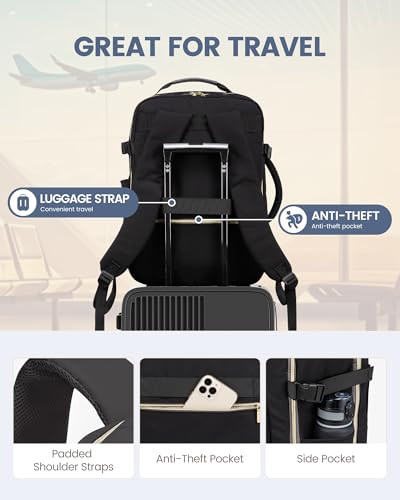 50L Travel Backpack Flight Approved Carry on Backpack