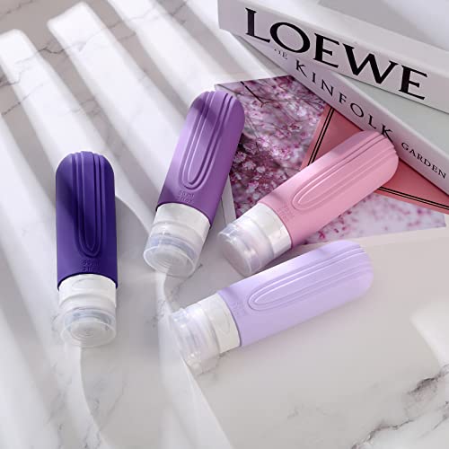 Travel Bottles for Toiletries (4 Count)