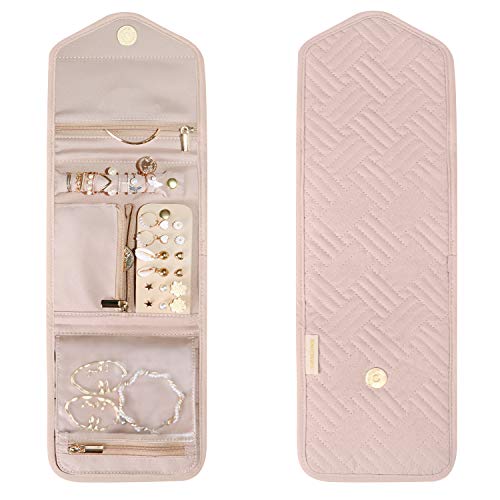 Travel Jewelry Organizer Case Foldable Jewelry Roll