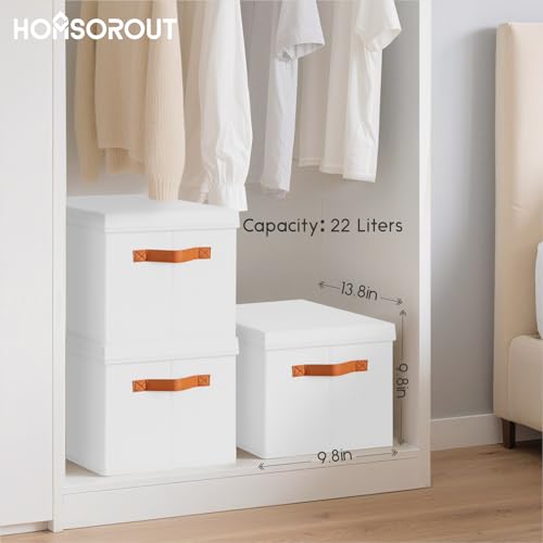 Storage Bins with Lids (4 Count)