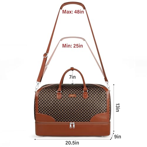 Weekender Bag for Women Travel Duffel Bag