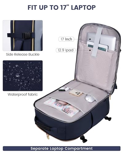 40L Travel Backpack for Women & Men