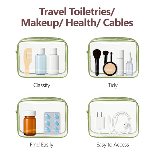 TSA Approved Toiletry Bag (3 Count)