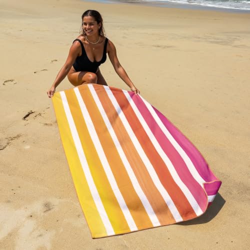 Microfiber Beach Towel for Adults with Bag