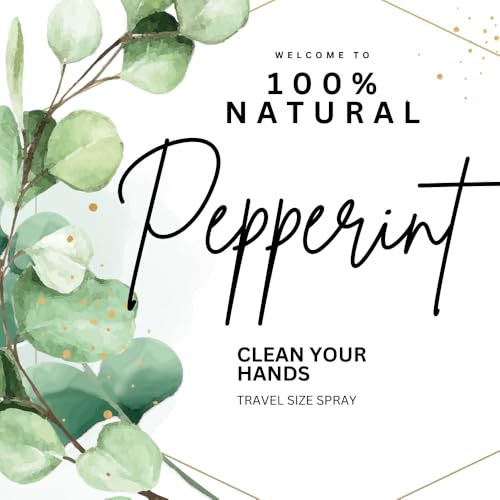 Peppermint Hand Sanitizer Spray Kit