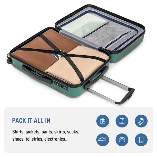 Carry On Luggage 22x14x9 Airline Approved